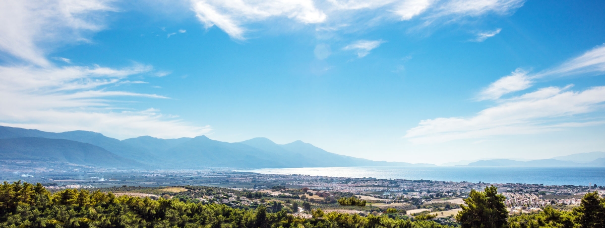 Vue mer Kusadasi depuis les villas Bwell Forever